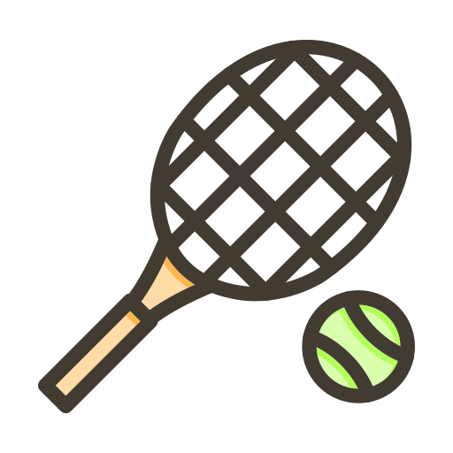 tenis Generic color lineal-color ikona