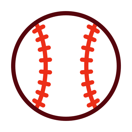base-ball Generic color outline Icône