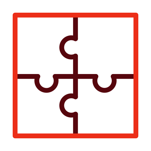 Jigsaw Generic color outline icon