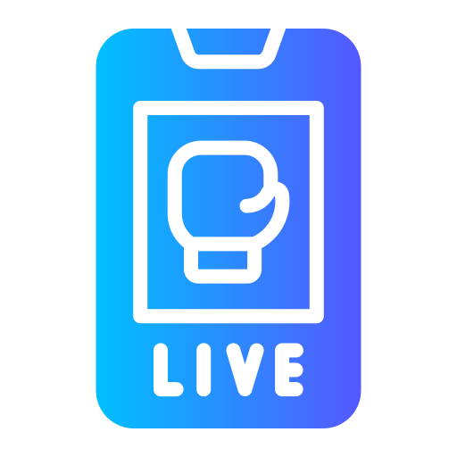 live Generic gradient outline icoon
