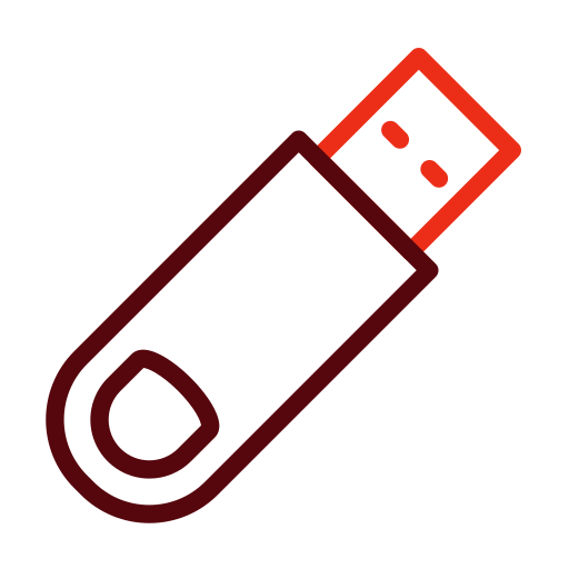 usb 케이블 Generic color outline icon