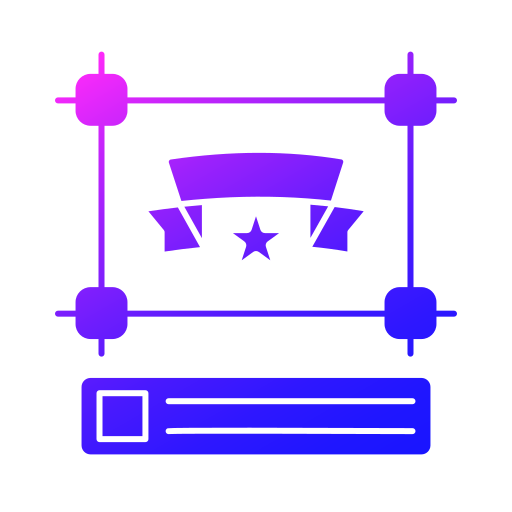 marca Generic gradient fill Ícone