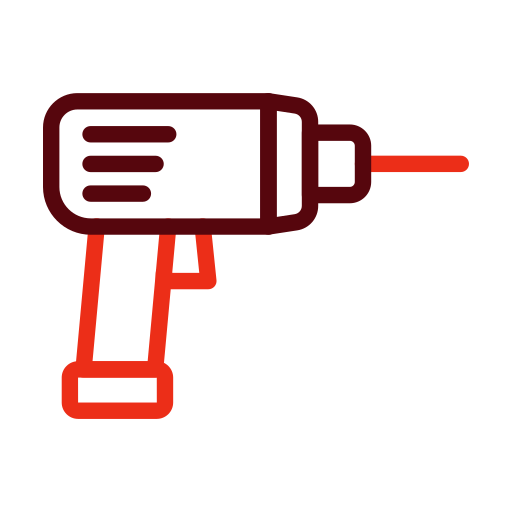 Hammer drill Generic color outline icon