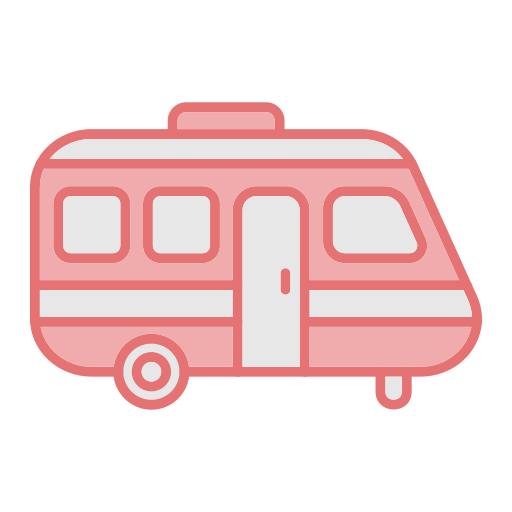 caravana Generic color lineal-color icono