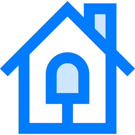 Green home Vitaliy Gorbachev Blue icon