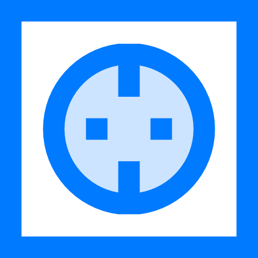콘센트 Vitaliy Gorbachev Blue icon