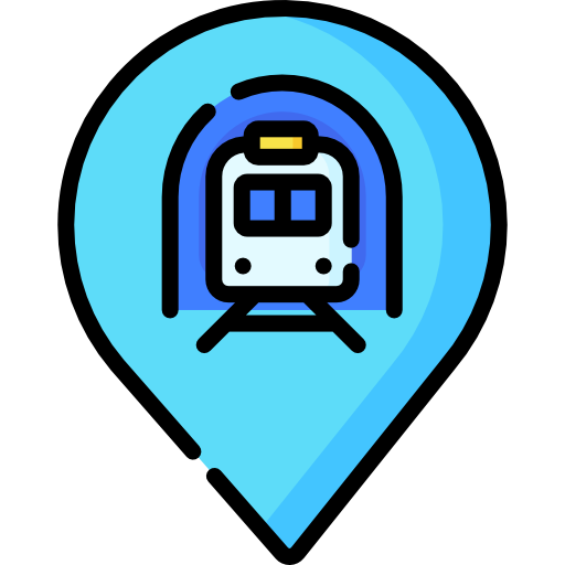 地下鉄駅 Special Lineal color icon
