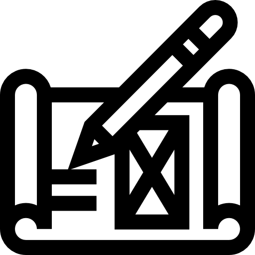 szkicowanie Basic Straight Lineal ikona