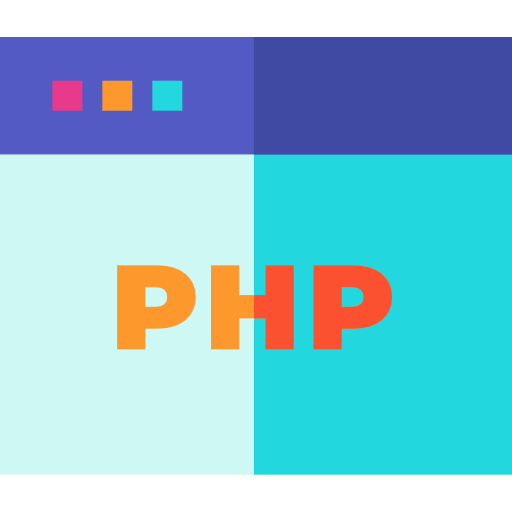 php Basic Straight Flat icono