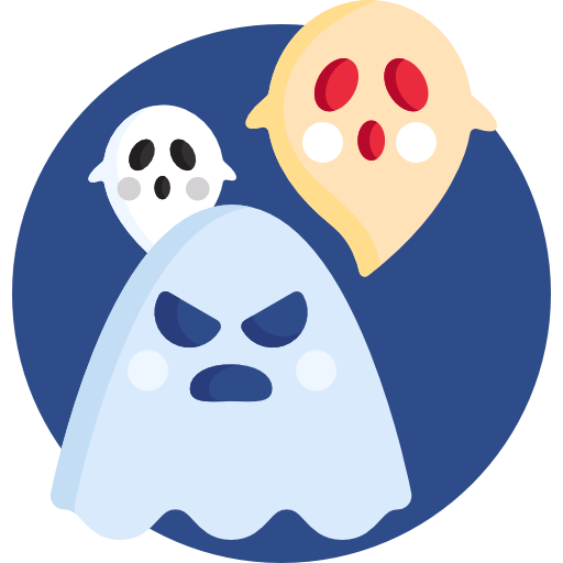 Ghost Detailed Flat Circular Flat icon