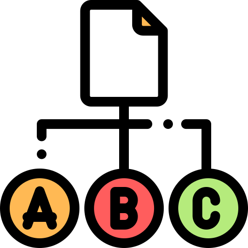 계획 Detailed Rounded Lineal color icon