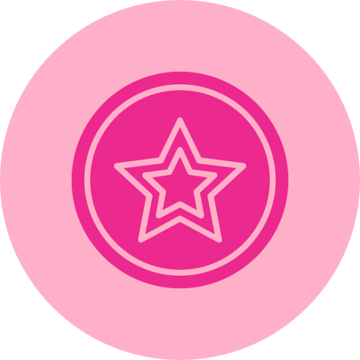 Starred Generic color fill icon