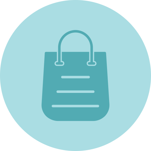 Shopping bag Generic color fill icon