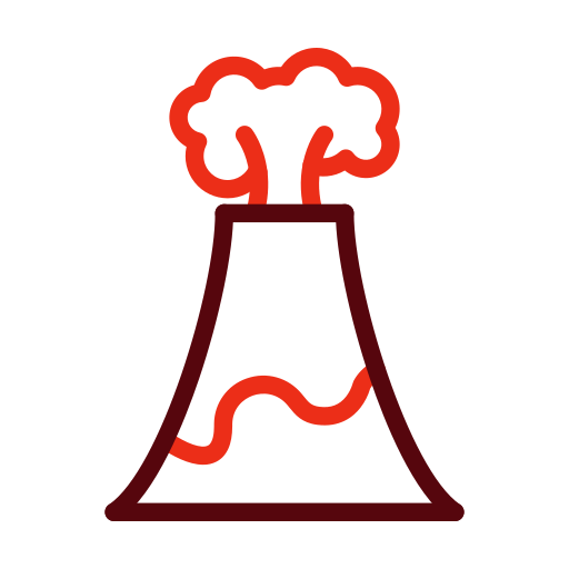 火山 Generic color outline icon