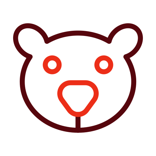 곰 Generic color outline icon