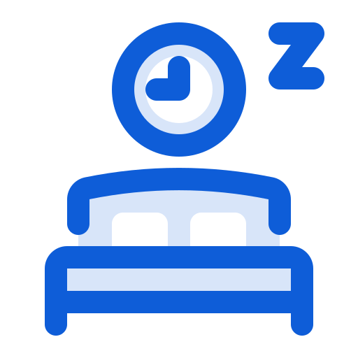 Bed time Generic color lineal-color icon