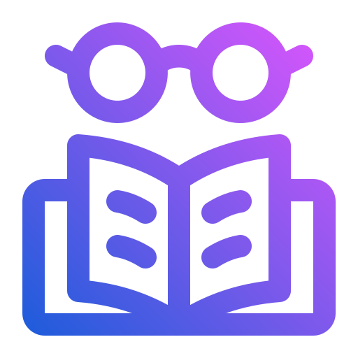 Reading book Generic gradient outline icon