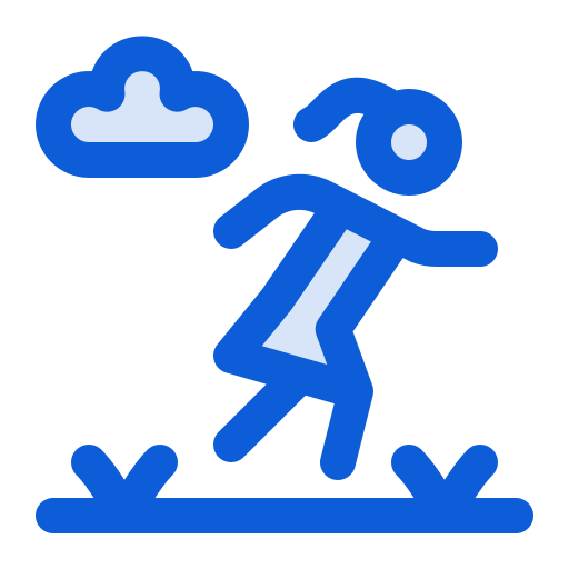 Jogging Generic color lineal-color icon