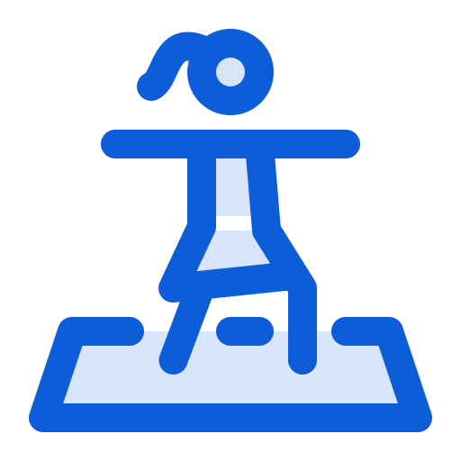 yoga-pose Generic color lineal-color icon