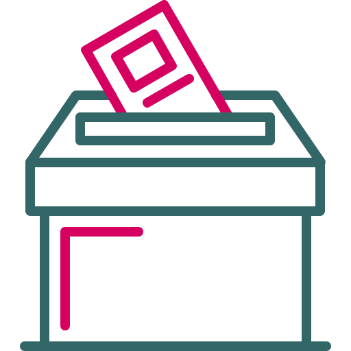 Ballot box Generic color outline icon