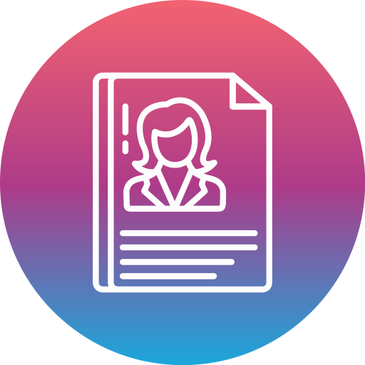 documento Generic gradient fill icono