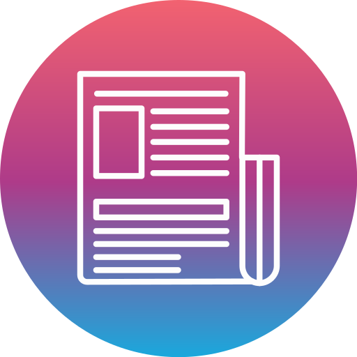 zeitung Generic gradient fill icon