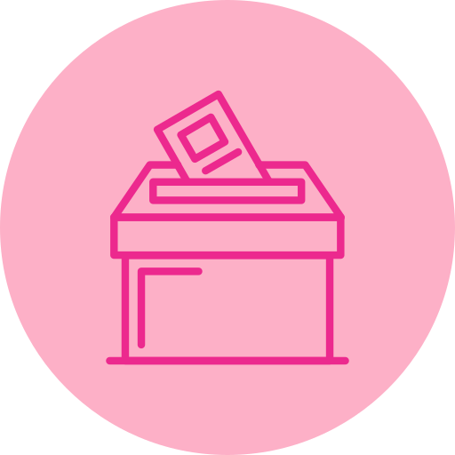 urna wyborcza Generic color fill ikona