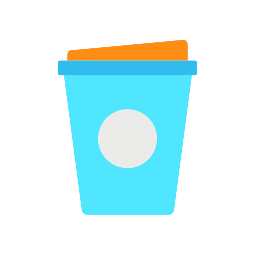 Paper cup Generic color fill icon