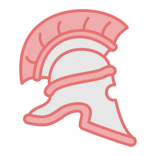 ローマのヘルメット Generic color lineal-color icon