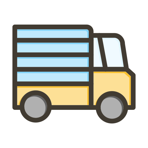 camión de juguete Generic color lineal-color icono