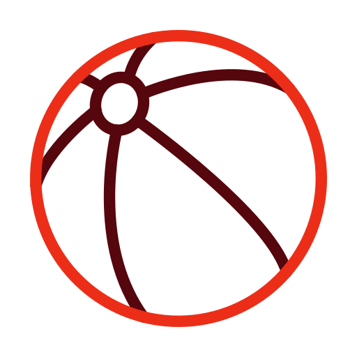ビーチボール Generic color outline icon