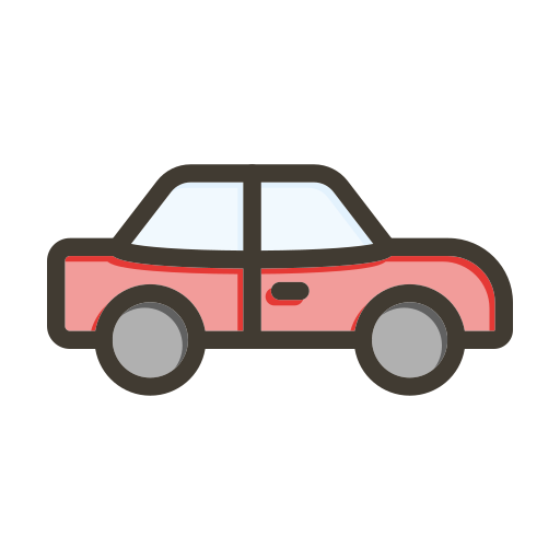 Toy car Generic color lineal-color icon