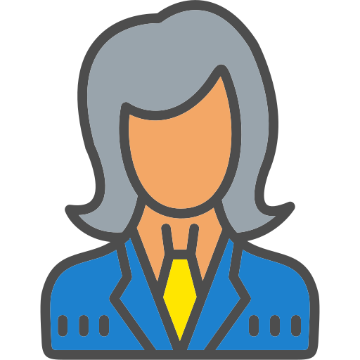 mujer de negocios Generic color lineal-color icono