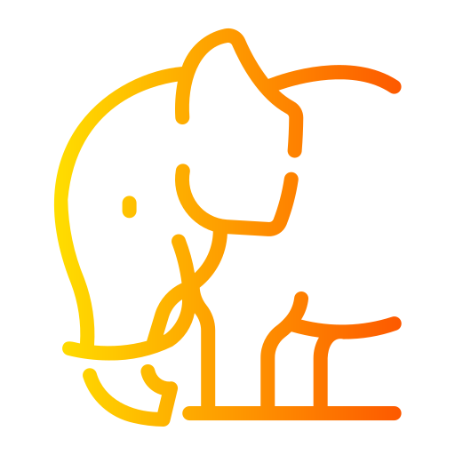 mamut Generic gradient outline icono