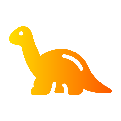 Динозавр Generic gradient fill иконка