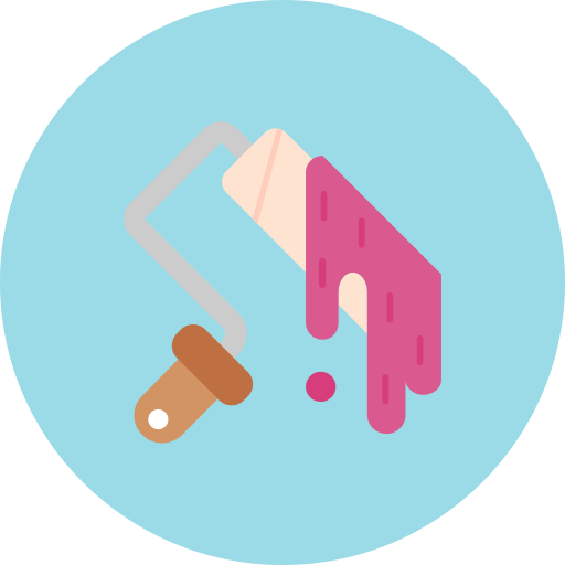Paint roller Generic color fill icon