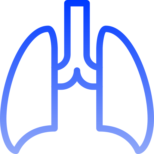 pulmones Generic gradient outline icono
