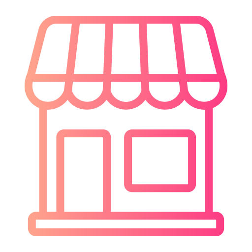 supermercado Generic gradient outline icono