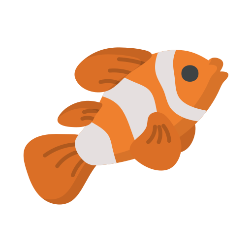 Clown fish Generic color fill icon