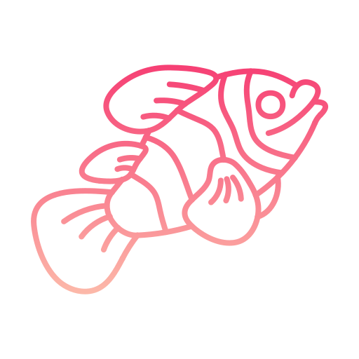 peixe-palhaço Generic gradient outline Ícone