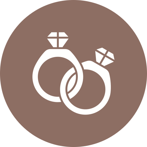 Wedding ring Generic color fill icon