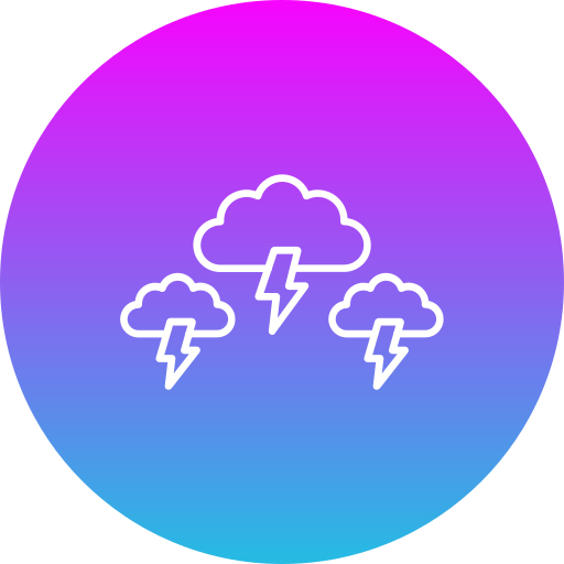 Lightning Generic gradient fill icon
