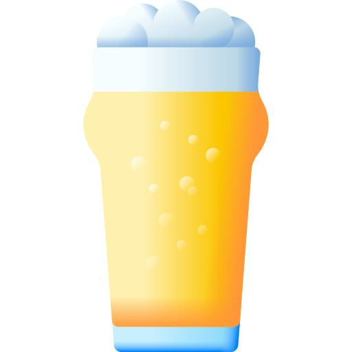 bier 3D Color icoon