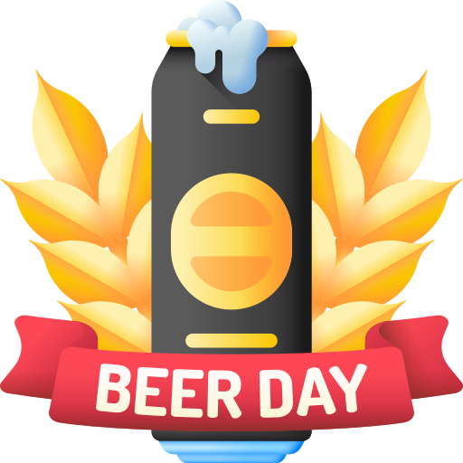 International beer day 3D Color icon