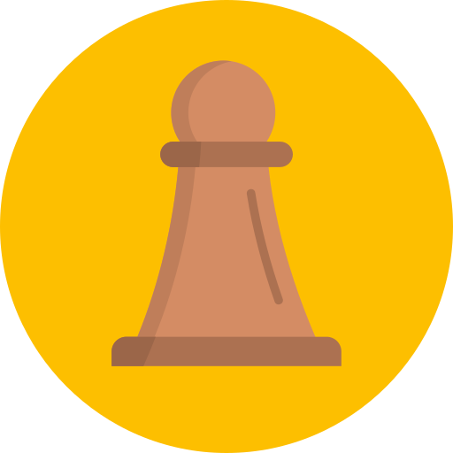 Pawn Generic color fill icon