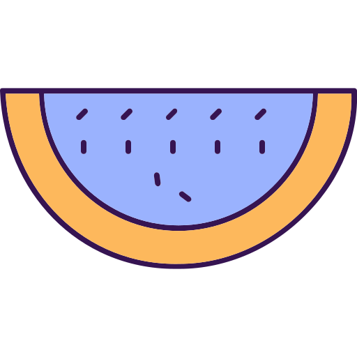 Watermellon Generic color lineal-color icon