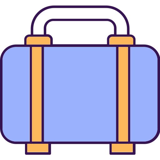 borsa da viaggio Generic color lineal-color icona