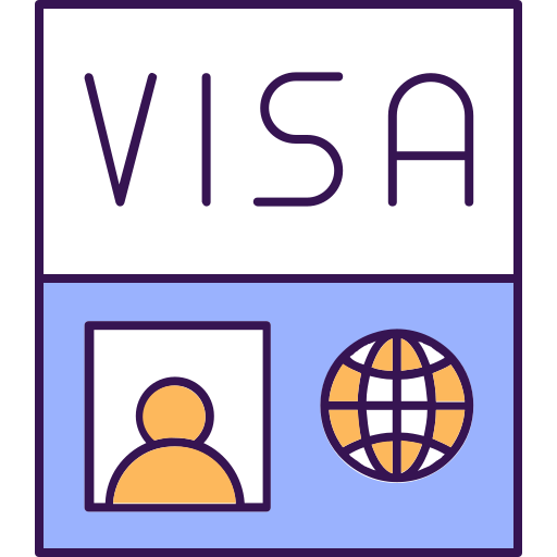 국제 여권 Generic color lineal-color icon