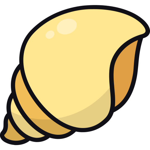 Conch shell Generic color lineal-color icon