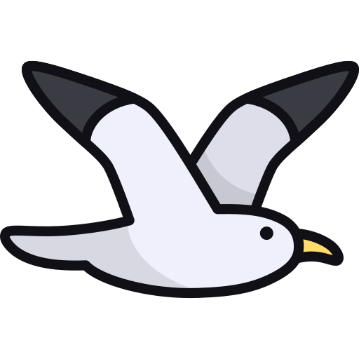 möwe Generic color lineal-color icon